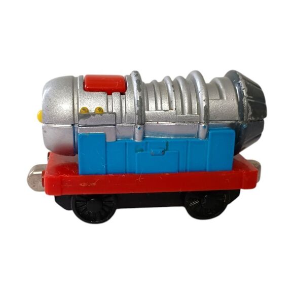 Thomas Wooden Railway Jet Engine Train 2004 Gullane Limited Learning Curve Metal - Picture 8 of 15
